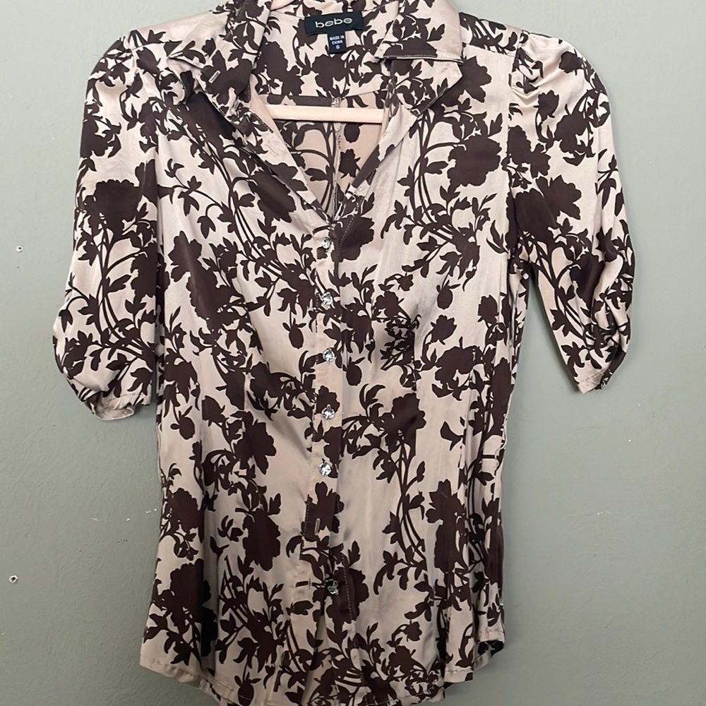 Bebe silk blouse